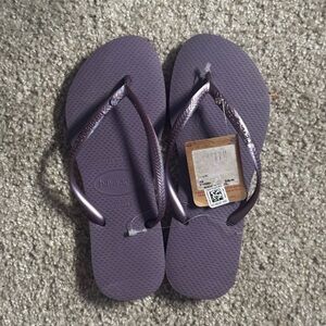 Havaianas Dark Purple Sandals